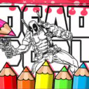 Deadpool Coloring Book 2 deadpool coloring book