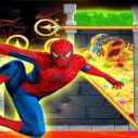 Spiderman Rescue - Pin Pull Challange 4 spiderman rescue pin pull challange